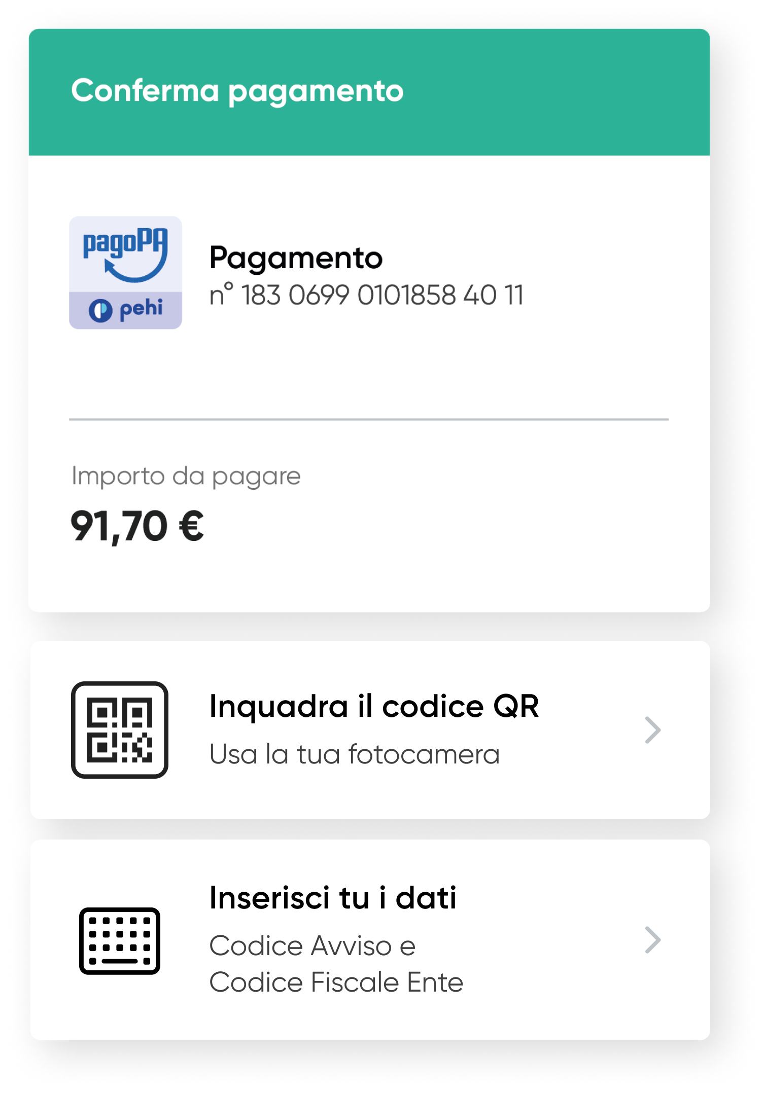 PagoPA UI